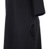 Black Mountain Šaty oversized - černé basic – fotografie 4