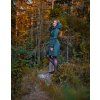Black Mountain Softshellový kabát - áčkový - lahvově zelený – fotografie 10