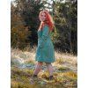 Black Mountain Softshellový kabát s "ňuňu" beránkem - áčkový - zelený – fotografie 6