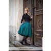 Black Mountain Půlkolová sukně - balonová - modrá – fotografie 7