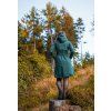 Black Mountain Softshellový kabát - áčkový - lahvově zelený 2 – fotografie 6