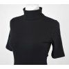 Black Mountain Rolák s delším rukávkem - černý - žebrovaný – fotografie 2