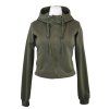 Black Mountain Krátká mikina na zip - khaki II.JAKOST – fotografie 6