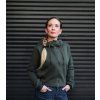 Black Mountain Krátká mikina na zip - khaki – fotografie 8