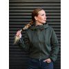 Black Mountain Krátká mikina na zip - khaki – fotografie 3