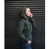 Black Mountain Krátká mikina na zip - khaki – fotografie 5