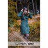 Black Mountain Softshellový kabát - áčkový - žlutý - vzor – fotografie 8