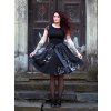 Black Mountain Půlkolová sukně - guma - čarodějná noc – fotografie 4