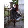 Black Mountain Půlkolová sukně - guma - čarodějná noc – hlavní pohled